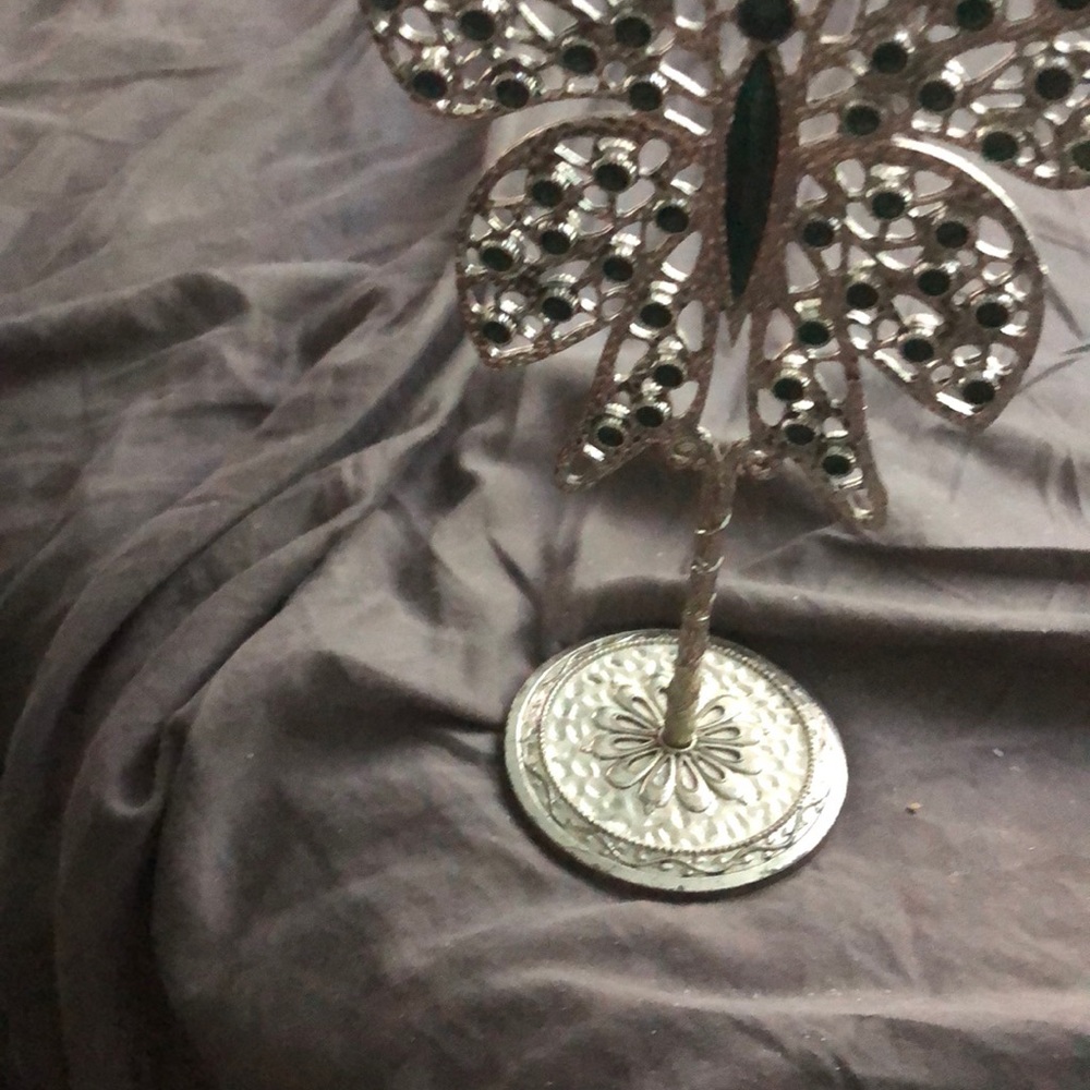 butterfly earrings holder